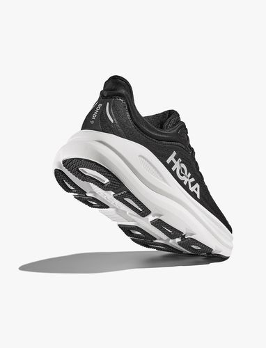 HOKA BONDI 9 - נעלי ספורט הוקה לגבר בונדי 9 בצבע שחור/לבן