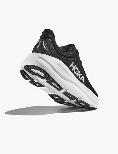 HOKA BONDI WIDE 9 - נעלי ספורט הוקה גברים בונדי 9 רחבות בצבע שחור/לבן