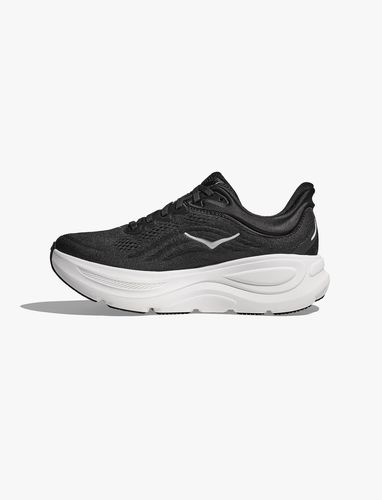 HOKA BONDI 9 - נעלי ספורט הוקה לגבר בונדי 9 בצבע שחור/לבן