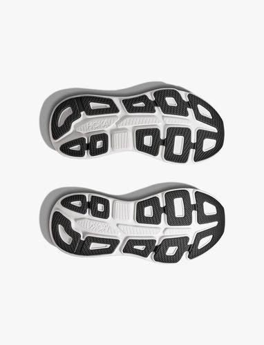 HOKA BONDI 9 - נעלי ספורט הוקה לגבר בונדי 9 בצבע שחור/לבן
