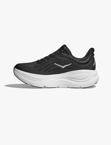 HOKA BONDI WIDE 9 - נעלי ספורט הוקה גברים בונדי 9 רחבות בצבע שחור/לבן