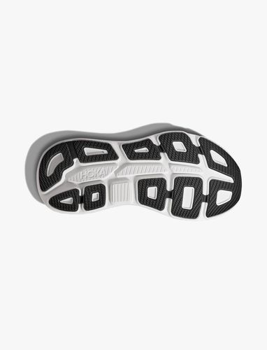HOKA BONDI WIDE 9 - נעלי ספורט הוקה גברים בונדי 9 רחבות בצבע שחור/לבן