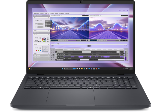 מחשב נייד Dell Pro Max 16 MC16250 Ultra7-265H 32GB/1TB 16" FHD+ RTX PRO 1000 Win11Pro Magnetite PM-RD33-16261 - MC16250-8399