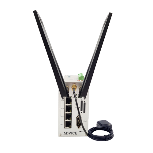 ראוטר סלולרי תעשייתי 3G 4G LTE סים כפול  +GPS מוזן POE 