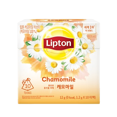 LIPTON  - חליטת תה קמומיל (בבונג) 12 גרם (1.2 גרם * 10 שקיקים) 