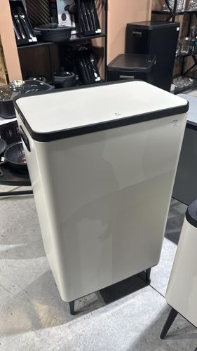 פח למטבח, 60 ליטר, צבע שמנת