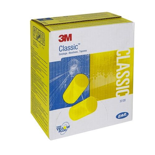 מארז 200 אטמים קלאסיים לרעשים חזקים 3M EAR Classic