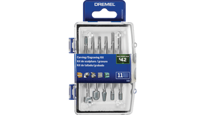 ערכת אביזרי חריטה וגילוף מיקרו 11 חלקים - Dremel 729-01