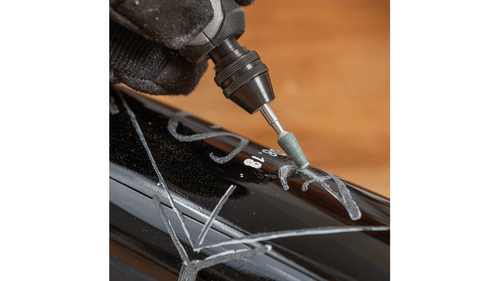 ערכת אביזרי חריטה וגילוף מיקרו Dremel 729-01 - תיק אחסון שקוף עם 11 אביזרים מקצועיים לחריטה וגילוף דיוק מקסימלי