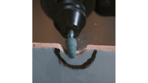 ערכת אביזרים מיקרו Dremel 736-01 לזכוכית ואבן - 8 חלקים כוללת נקודות גלגל יהלום ואבן השחזה עם מארז אחסון קומפקטי