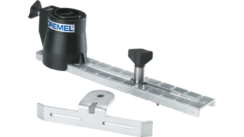 מדריך חיתוך עיגולים וקו ישר Dremel 678-02 - כלי מקצועי לחיתוך מדויק עם מערכת מדידה כפולה ובנייה מפלדה מוטבעת לעמידות מקסימלית