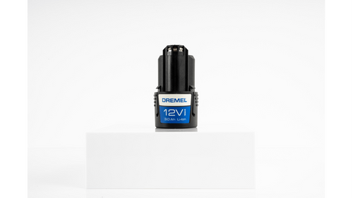 סוללת ליתיום Dremel B816-01 12V MAX 3Ah - עיצוב קומפקטי וקל משקל לכלי Dremel נטענים עם זמן פעולה מוארך