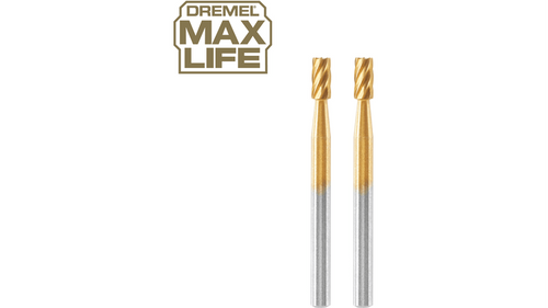 ביט חריטה Dremel Max Life 194HP 26150194HA - ביט בעל ציפוי טיטניום נייטרייד לחריטה מדויקת וחיתוך עמוק בחומרים מגוונים