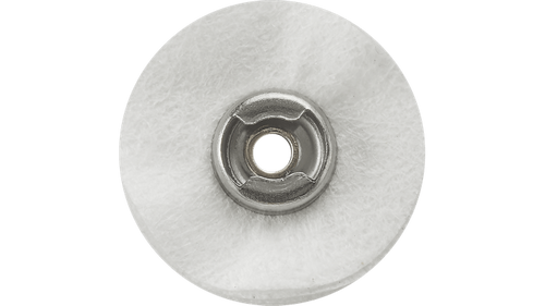 גלגל ליטוש בד Dremel 423E EZ Lock - אביזר ליטוש מקצועי לכלי סיבוב עם מערכת חיבור מהירה לליטוש כלי כסף ופירוט רכב
