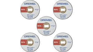 דיסקיות חיתוך EZ Lock מחוזקות פיברגלס (35,000 סל"ד) - Dremel EZ456 