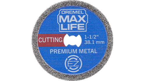 דיסק חיתוך מתכת פרימיום Dremel EZ506HP - דיסק חיתוך 1.5 אינץ' עם ציפוי CBN למתכות קשות ומערכת EZ Lock מהירה