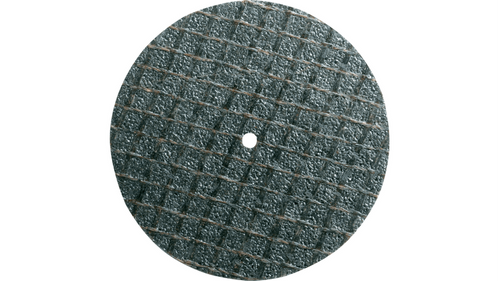 דיסקיות חיתוך Dremel 456-01 מחוזקות פיברגלס - ערכה של 10 דיסקיות בקוטר 1.5 אינץ' לחיתוך מתכות ופלסטיק