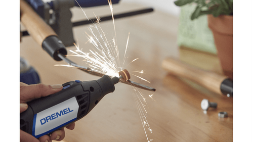אבן השחזה Dremel 8193 מאלומיניום אוקסיד - כלי שחיקה גלילי בקוטר 5/8 אינץ' לחידוד ושחיקה מקצועית על מתכות
