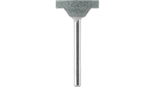 אבן השחזה סיליקון קרביד Dremel 85422 - צורה דיסקית בקוטר 25/32 אינץ' לעבודה על זכוכית וקרמיקה