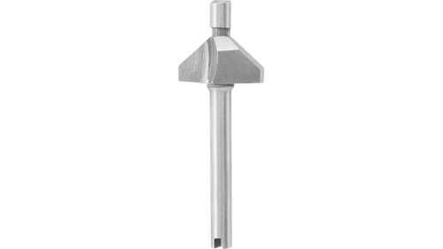 ביט ראוטר שיפוע Dremel 618 קוטר 1/2 אינץ' - כלי מקצועי ליצירת שיפועים וקצוות משופעים בעבודות נגרות ופרויקטים דקורטיביים