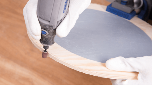 רצועת שיוף Dremel 430 מנדרל תופים - כלי שיוף מקצועי לעיצוב עץ והסרת חלודה ממתכת
