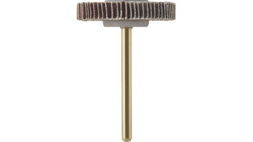 גלגל שיוף Dremel 505 Flapwheel - גלגל שיוף קומפקטי בקוטר 4.8 מילימטר עם גריט 120 לעבודות גימור ועדינות על משטחים מגוונים