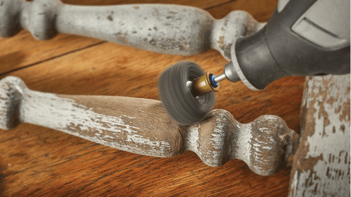 דיסקיות ליטוש אברזיביות Dremel Max Life EZ511HP - 2 יחידות 180 ו-280 גריט לליטוש עדין ועבודות פרטים על חומרים מגוונים