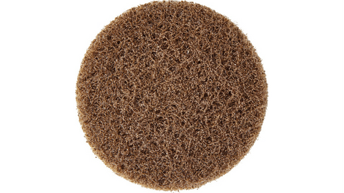 רפידות ניקוי כבדות Dremel Versa PC361-3 - 3 רפידות חומות מיקרופייבר עם גרגירים שוחקים לניקוי יעיל של כתמים קשים וחלודה
