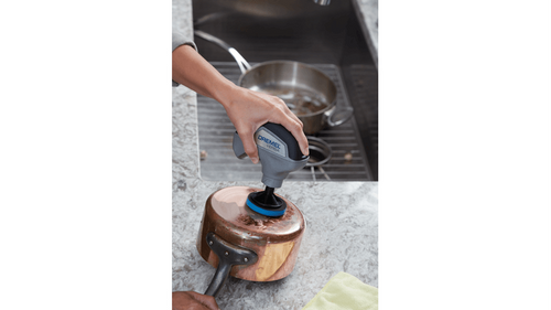 ערכת רפידות ניקוי Dremel PC365-3 - 3 רפידות מקצועיות למנקה כוח ורסא עם מערכת הוק ולופ לניקוי מגוון משטחים