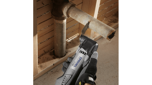 ערכת להבי חיתוך אוסצילטור Dremel MM399 - 6 להבים מקצועיים כולל קרביד וביי-מטל עם תיק אחסון, תואמת למותגים מובילים לפרויקטי חיתוך מגוונים