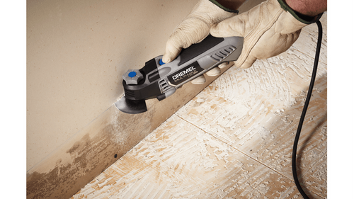 ערכת להבי חיתוך אוסצילטור Dremel MM399 - 6 להבים מקצועיים כולל קרביד וביי-מטל עם תיק אחסון, תואמת למותגים מובילים לפרויקטי חיתוך מגוונים