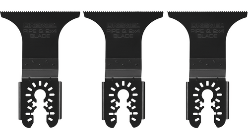 סט 3 להבי חיתוך Dremel MM494BU ביי מטל 2-3/4 אינץ' לכלי רב תכליתי - ממשק אוניברסלי לחיתוך עץ ומתכת