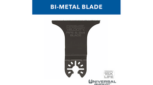 להב חיתוך אוניברסלי Bi-Metal לעץ ומתכת 2-3/4 אינץ