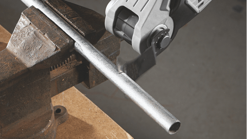 להב חיתוך אוניברסלי Dremel MM494 Quick Fit 2-3/4 אינץ' Bi-Metal - להב רחב לחיתוך עץ מתכת וצינורות עם תאימות אוניברסלית