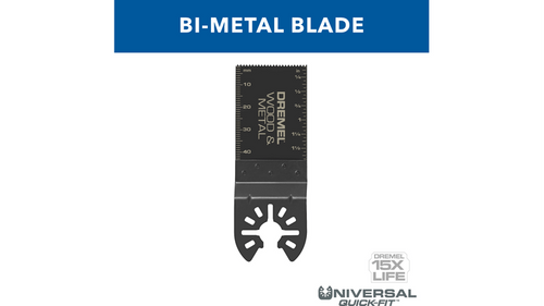 להב חיתוך דרמל MM482 Universal Quick Fit ביי מטל 1.25 אינץ' - להב אוניברסלי לחיתוך עץ מתכת וגבס למולטיטול