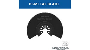 להב חיתוך חצי ירח למולטיטול MM452 לעץ ומתכת - Dremel Multi-Max Universal Quick-Fit