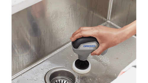 מברשת ניקוי חשמלית Dremel Versa PC10-07 עם ערכת 5 רפידות Scrub Daddy - פתרון ניקוי מתקדם למטבח ובית