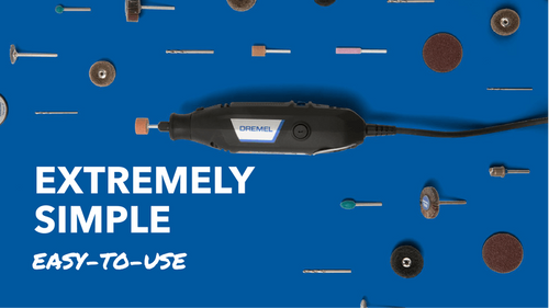 דרמל Dremel 3100-1/15 - מבט כללי על הכלי עם 15 אביזרים מקצועיים לחיתוך השחזה וליטוש