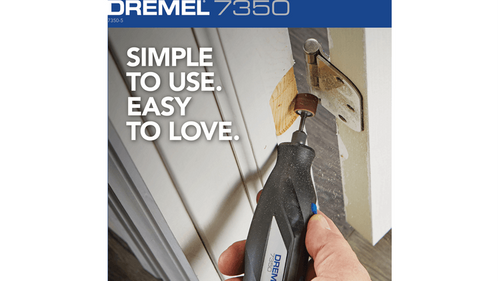 דרמל נטען Dremel 7350-5 - כלי קל משקל עם סוללת ליתיום 4 וולט לעבודות שיוף והשחזה מדויקות