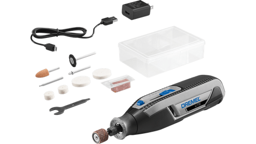 דרמל נטען Dremel 7760-N/10 Lite - כלי קל משקל עם גריפ רך לעבודות דיוק ופרויקטים ביתיים