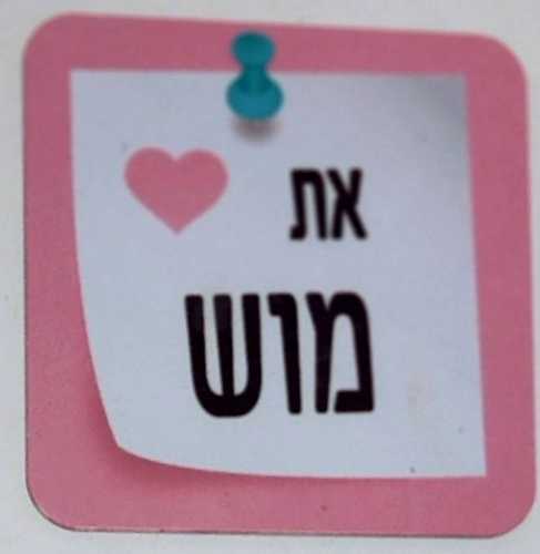 מגנט למקרר - תרומה לעמותת הכלבים שבצל 