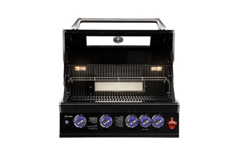 גריל גז בילט אין Volcan B5 Premium שחור