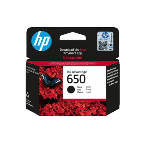 HP Ink 650 Black Cartridge  - ראש דיו למדפסת Deskjet 2515