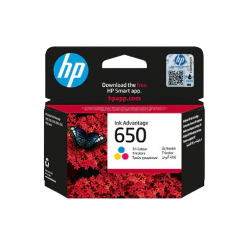HP Ink 650 Tri-Colour Cartridge  | ראש דיו צבעוני למדפסות Deskjet 2515/2515 e-All-in-One