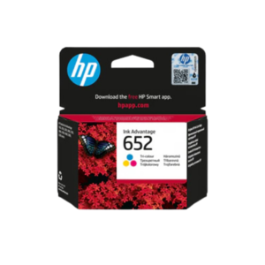 HP Ink 652 Tri-Colour Cartridge | ראש דיו צבעוני למדפסות DeskJet ו‑OfficeJet