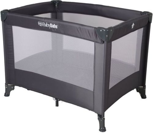 לול קמפינג / מיטה ניידת לתינוק SIMPLY S - אפור כהה