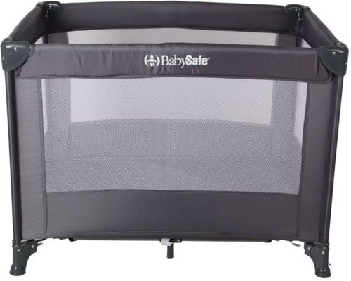 לול קמפינג / מיטה ניידת לתינוק SIMPLY S - אפור כהה