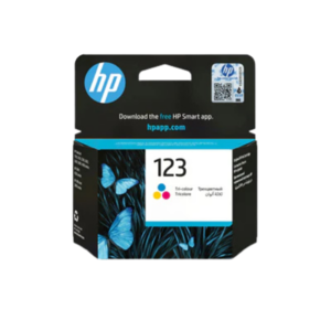 HP 123 Tri-Colour Ink Cartridge | ראש דיו צבעוני למדפסת HP DeskJet 2130