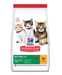 הילס סיינס פלאן לגור חתול (עוף) 3 קילו  Hill