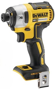 גוף מברגת אימפקט נטענת - Dewalt DCF887N BL 18V   (ללא סוללה)